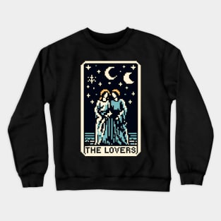 tarot deck - lovers tarot deck Crewneck Sweatshirt